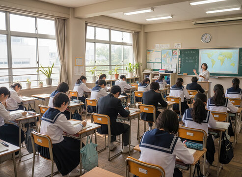 授業中の風景２