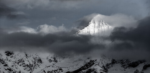 Wisps Clouds Cling Tight The