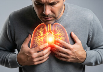 Lung health: respiratory care, pulmonary disease, asthma treatment, tuberculosis scan, chronic bronchitis, lung infection, pneumonia image, breath therapy, alveoli check, chest pain, x-ray diagnostics