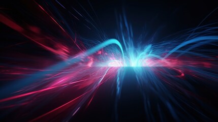 Abstract light streaks background