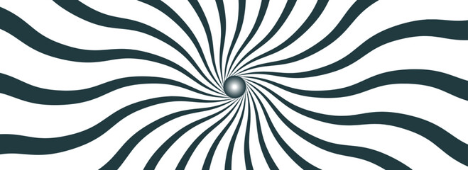 Blue curved light background vector illustration