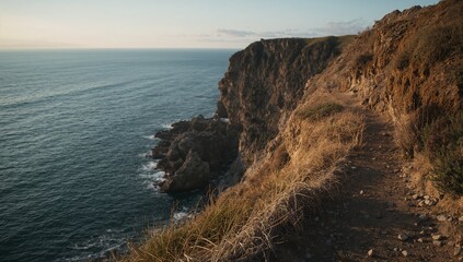 cliffs of moher at sunset