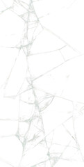 Transparent glass crack simulation, shattered realistic glass, broken glass on transparent