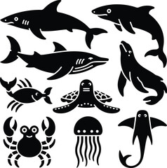 Fototapeta premium Animal Vector Bundle