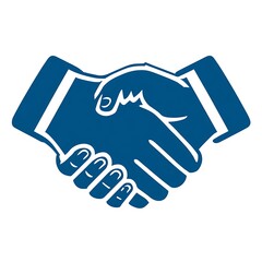 Obraz premium Professional Handshake for Partnership and Trust