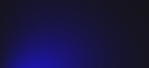 Abstract background with a soft glowing blue light wave on a dark, grainy texture. noise background, gradient background