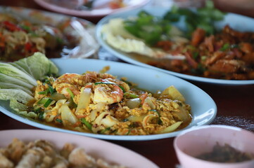 Thai food, local Thai food ready to eat