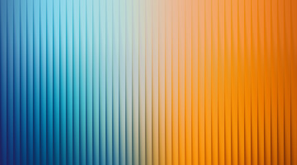 Striking vertical lines create a dynamic gradient background, seamlessly blending cool blue and warm orange tones for a modern and visually appealing texture