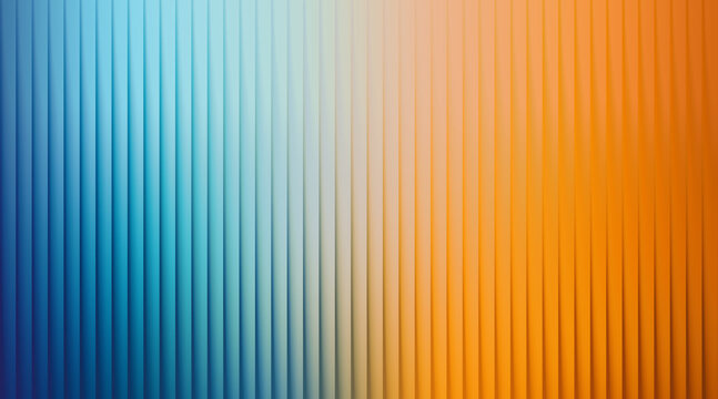 Striking vertical lines create a dynamic gradient background, seamlessly blending cool blue and warm orange tones for a modern and visually appealing texture