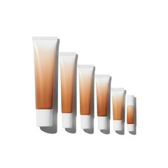 Cosmetic tube gradient set