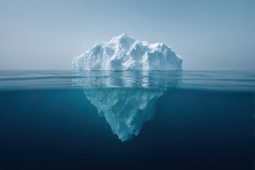 iceberg in the ocean
