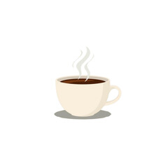 cup of coffee with steam