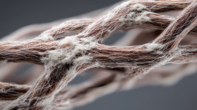 Scientific Visualization of Mycelium Fibers and Connections