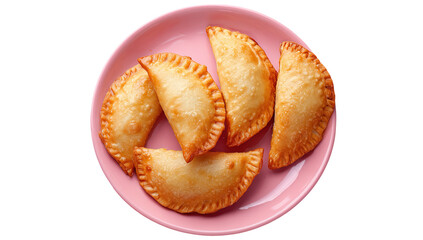 Karanji or gujia, Kajjikayalu, Indian festival food, stuffed with coconut stuffing