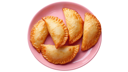 Karanji or gujia, Kajjikayalu, Indian festival food, stuffed with coconut stuffing