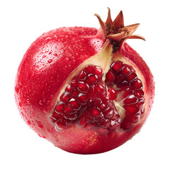 A silver dagger with a translucent handle gleaming on a transparent isolated background, sharp