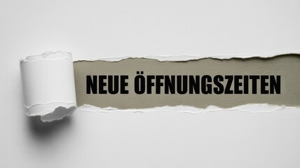 Announcing new opening hours for your business now displayed dramatically, a fresh start for shops and restaurants, get ready for eager customers