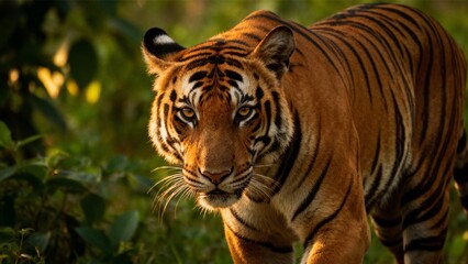 Tiger in the Jungle Close Shot