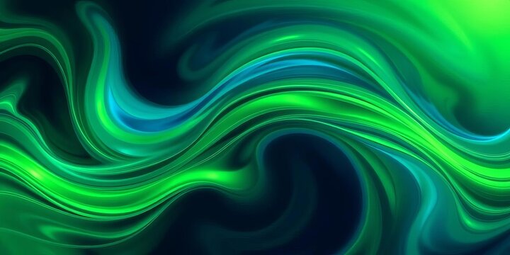 Abstract swirling texture of green and blue hues suggesting financial growth and wealth,  premium,  growth