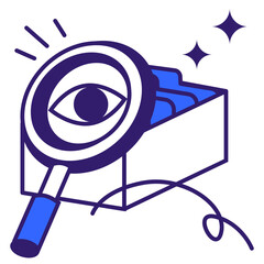 Business, Finance, e-commerce and library icon