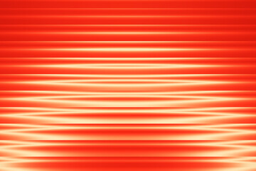 Illustration of abstract red background with horizontal lines creating a modern and vibrant visual effect