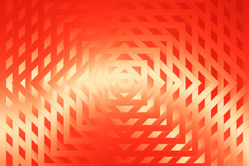 Illustration of geometric pattern with red and orange gradient creates a visually appealing background design