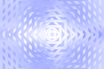 Illustration of a geometric abstract background with square and diamond shapes in light blue creating a symmetrical design