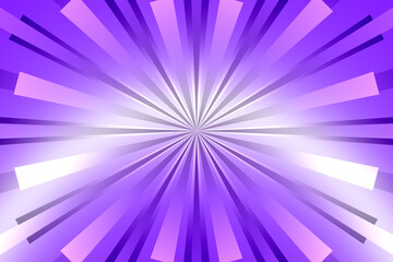 Illustration of radiant purple burst with geometric rays emanating from a central point, creating a dynamic backdrop