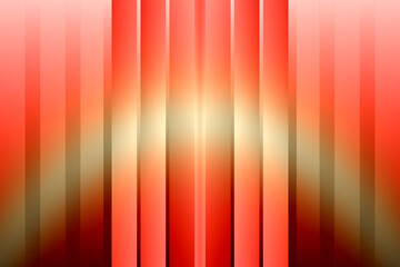 Illustration of abstract background with vertical lines and gradient of red, orange, and yellow colors