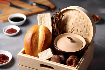 Artisanal Bread and Gourmet Ingredient Kit