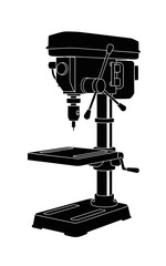 Industrial Drill Press Machine for Precision Woodworking and Metalworking.