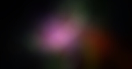 Abstract Dark Background with Soft Pink and Purple Light Leak and Gradient Blur Effect, Moody Artistic Wallpaper with Subtle Glow and Dark Edges