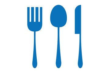 fork, spoon and knife, plate icon set. kitchen and restaurant dinner setting icon set. cooking icon. 