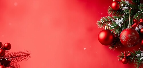 Rich, deep red Christmas background with subtle texture, christmas,  scarlet