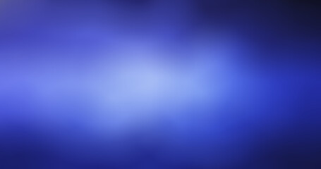 Abstract Soft Focus Blue and Purple Gradient Background with Blurred Bright Central Light Glow for Modern Digital Design and Copy Space