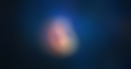 Abstract Soft Gradient Background with Warm Orange Peach and Pink Light Blending into Dark Blue and Black Hues, Blurry Motion Smooth Texture for Digital Design and Overlay