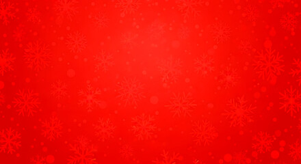 Vibrant red background with subtle snowflake patterns for festive designs