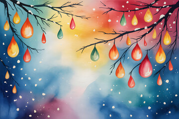 abstract autumn background