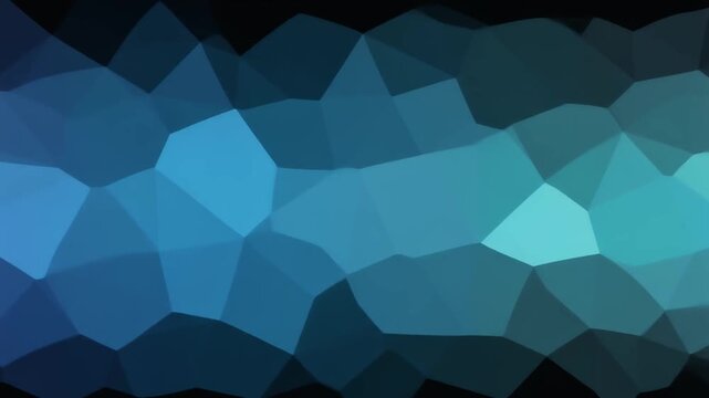 abstract blue background with triangles