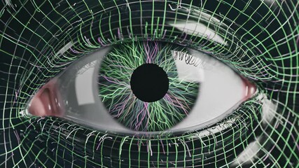 Fireworks explosions in the night sky, showcasing vibrant green and purple hues, intercut with intimate close ups of human perception, exploring themes of concealment, observation.