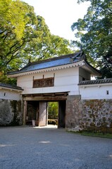 Fototapeta premium 飫肥城 大手門