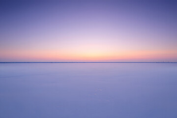 Fototapeta premium sunset over the sea