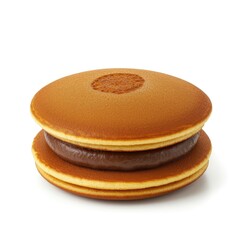 A sweet layered pancake filled with smooth chocolate paste and pastry cream, enjoyed by many
