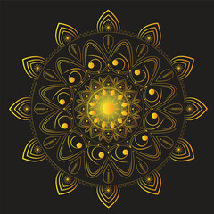 Intricate lines and perfect symmetry—this mandala vector brings calm, balance, and artistic depth to any design project