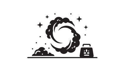 Fast and efficient window cleaning service logo with wings, a symbol of speed and efficiency for your cleaning brand or company, perfect for window cleaning businesses