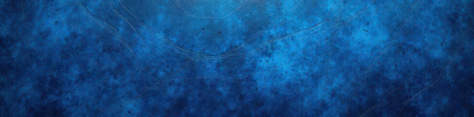 Rich blue leather, close-up showcasing natural grain Textured background , closeup, skin