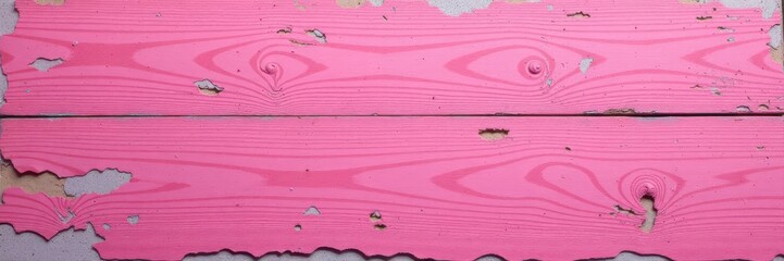 Weathered pink wood, peeling paint reveals aged texture, aged, wood grain texture, wood paneling
