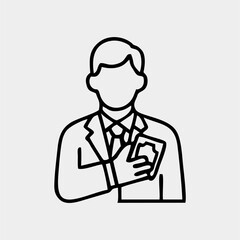 Corruption & Bribery Flat Icon Set