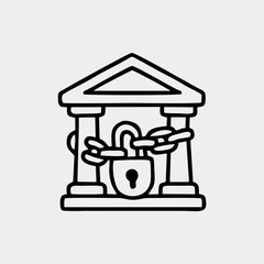 Corruption & Bribery Flat Icon Set