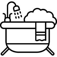 Bath Tub Icon